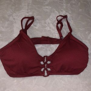 Red Bathing Suit Top